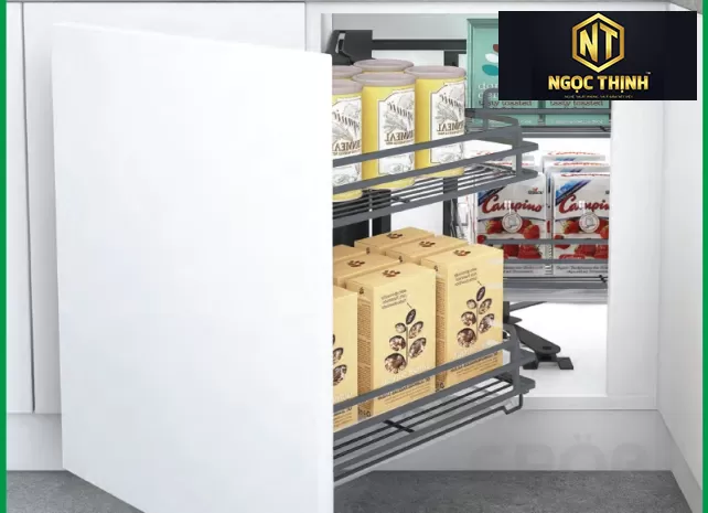 Kệ Góc Liên hoàn Nan dẹt hợp kim Nano  tại Long Thọ